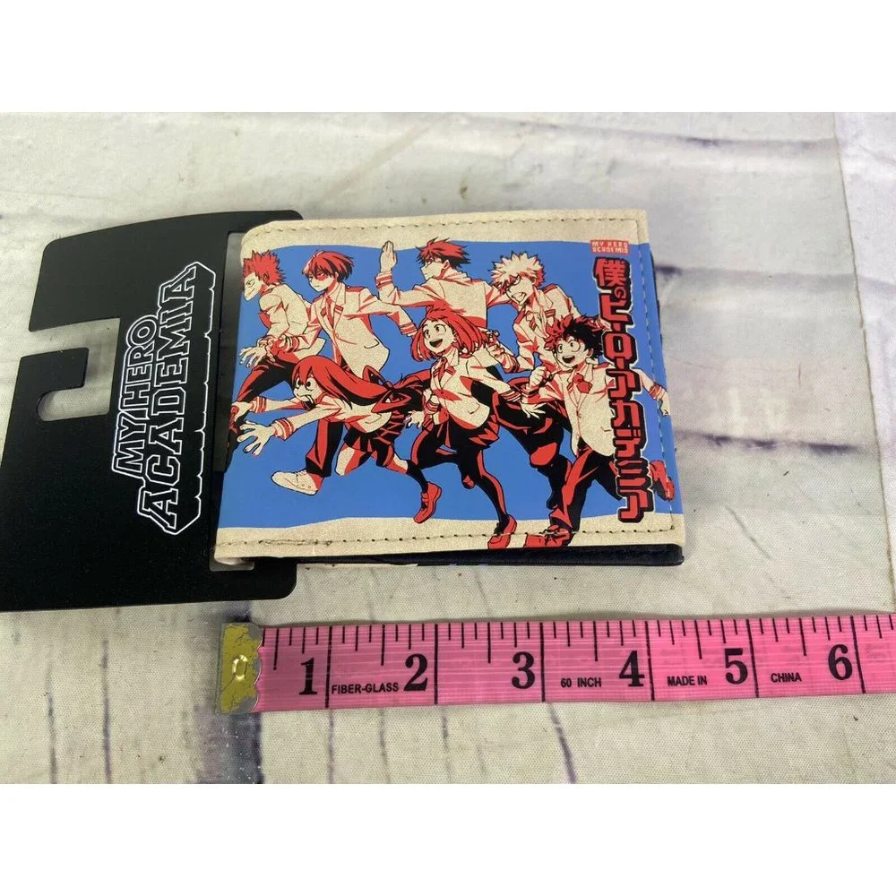 My Hero Academia UA High Class 1-A Plus Ultra Crew Bi-Fold Wallet Anime NEW